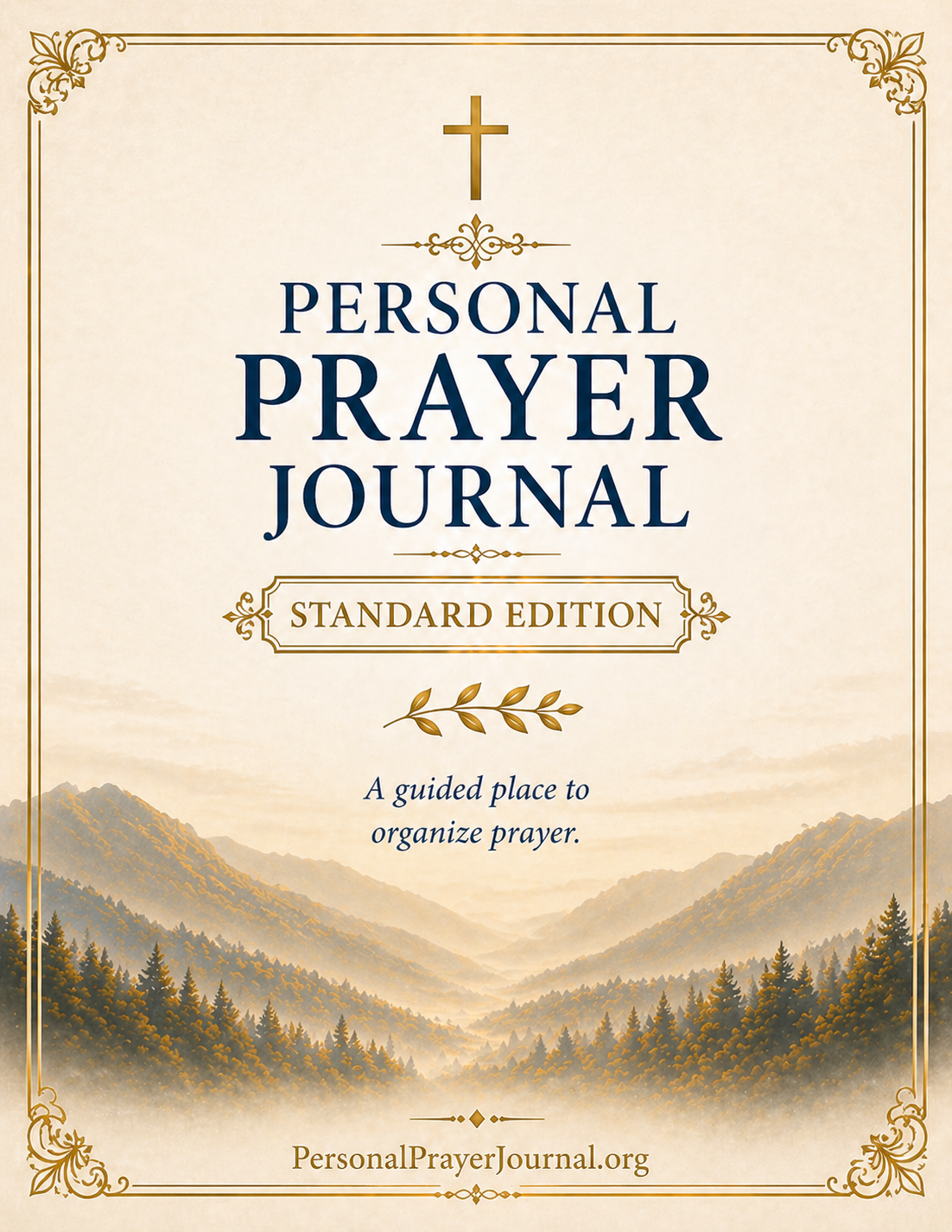 Standard Edition Personal Prayer Journal cover