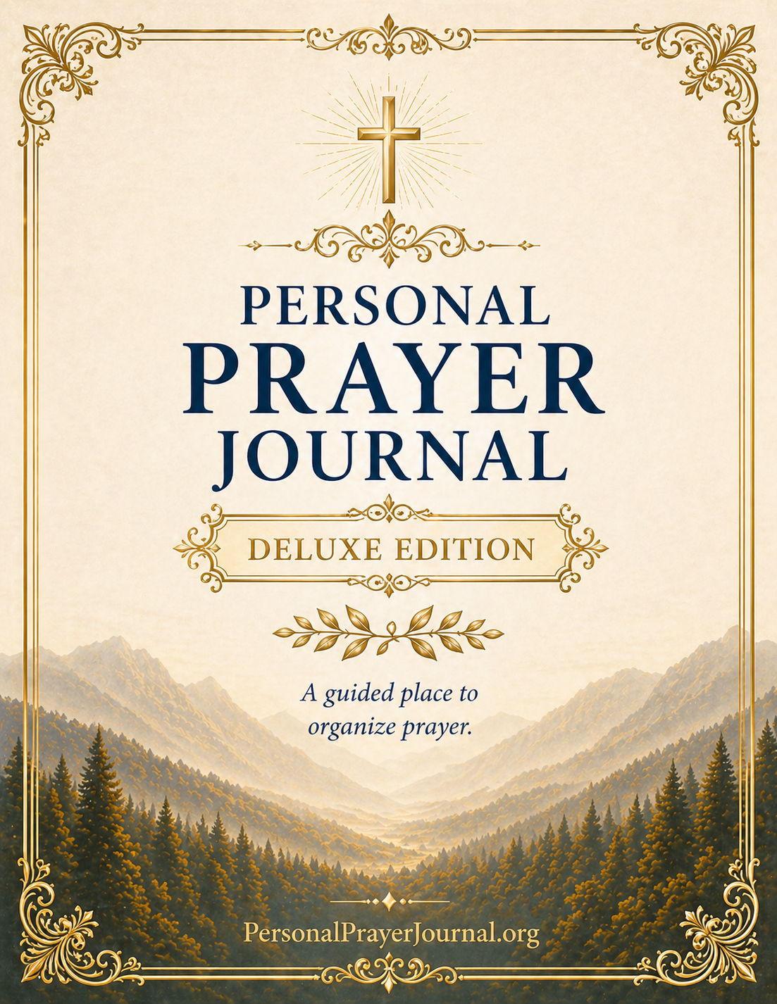 Deluxe Edition Personal Prayer Journal cover